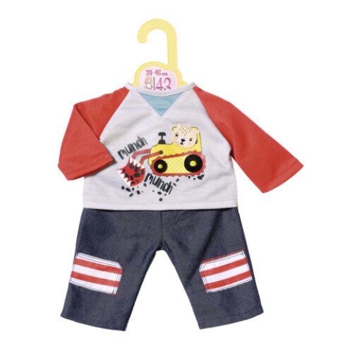 Set bluza cu pantaloni 43 pentru papusi - Dolly Moda