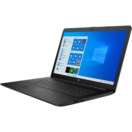 Laptop HP 17-ca1001nn cu procesor AMD Ryzen 5 3500U pana la 3.70 GHz, 17.3", Full HD, IPS, 16GB, 1TB HDD + 256GB SSD, AMD Radeon Vega Integrated Graphics , Windows 10 Home, Jet Black