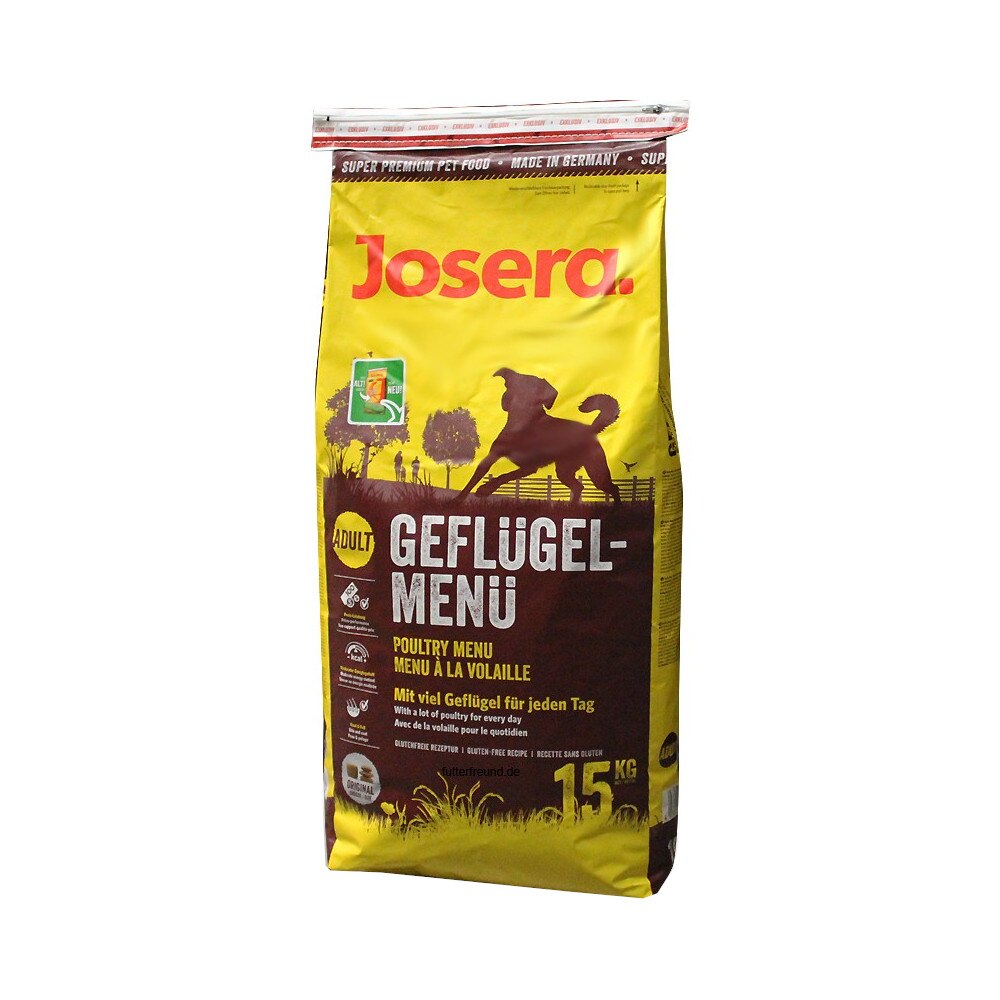 Hrana pentru caini , Josera Geflugel Menu 15 kg