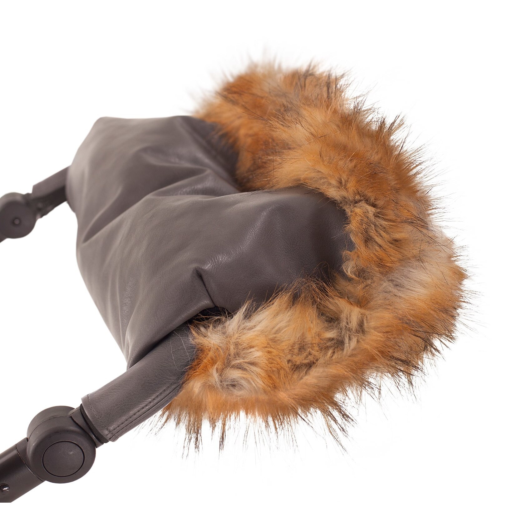 Manusa de iarna Bebumi eco-piele (gri)