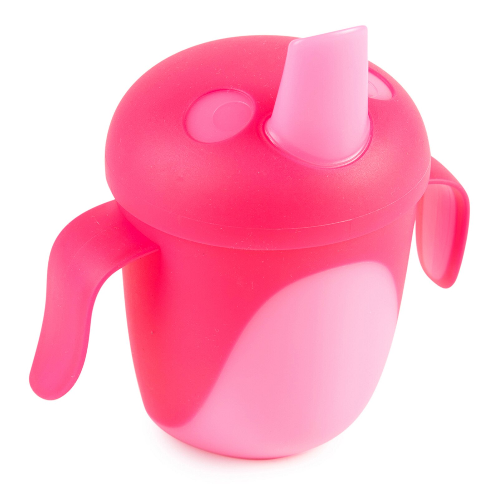 Canpol babies Non-spill Cup Soft Silicon Spout 230ml SEA LIFE pink