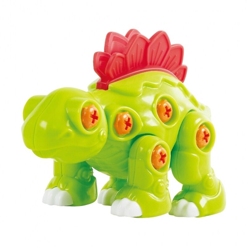 Jucarie Playgo de asamblat cu surubelnita - Dino Stegosaurus