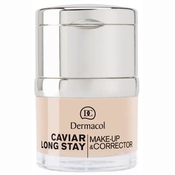 Fond de ten & corector Dermacol Caviar Long Stay, 30 ml, 00 Fond de ten & corector Dermacol Caviar Long Stay, 30 ml, 00