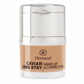 Fond de ten & corector Dermacol Caviar Long Stay, 30 ml, 5 Fond de ten & corector Dermacol Caviar Long Stay, 30 ml, 5