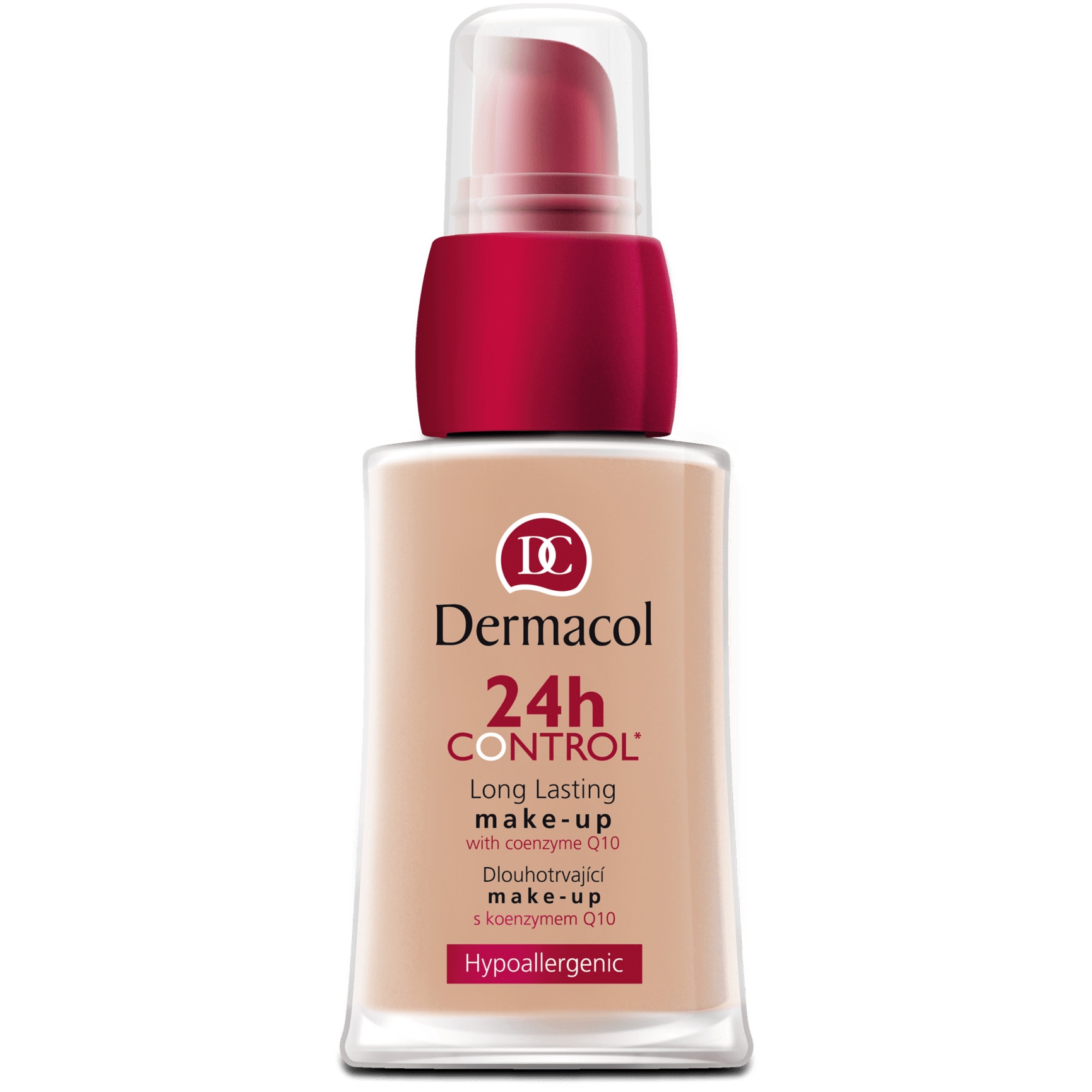 Fond de ten Dermacol 24 H Control cu Q10, 30 ml, 60