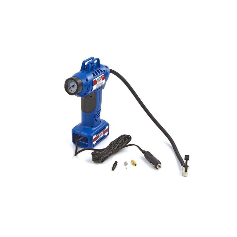 Compresor 12V umflat roti auto iluminat led, HBM