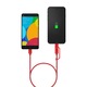 Cablu multifunctional XTAR PDC-3 3A, rosu,1.2m, Tip-C, Micro USB, Lightning Mac, USB-A