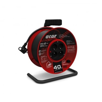 Prelungitor electric pe tambur Acar A82454, 40 m Prelungitor electric pe tambur Acar A82454, 40 m