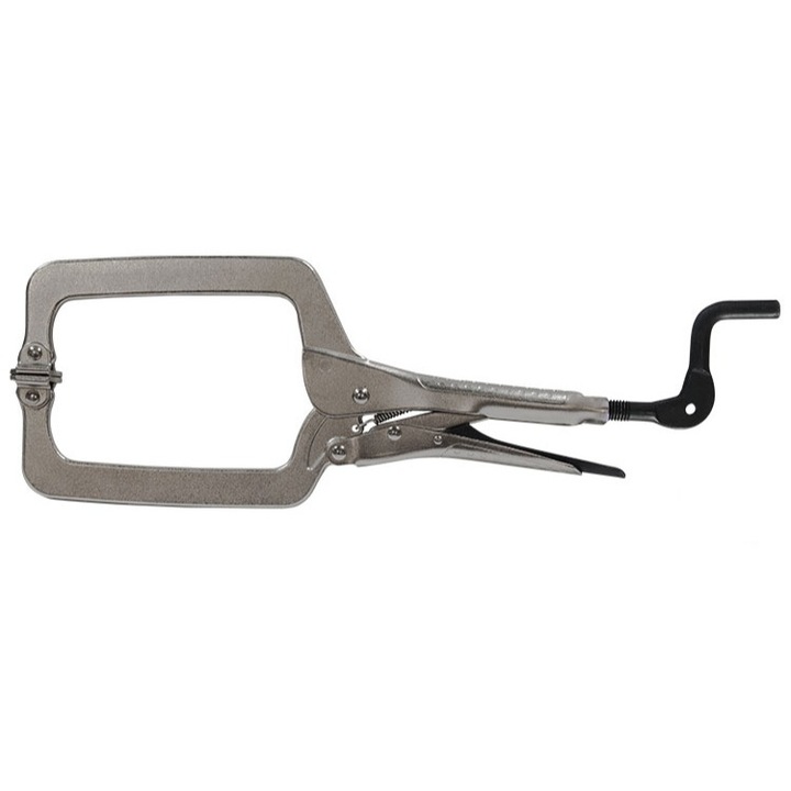 Cleste autoblocant, varfuri pivotante, deschidere 120 mm, PSB140