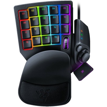 Keypad gaming Razer Tartarus Pro, switch optic analog progresiv, iluminare Chroma RGB, Negru Keypad gaming Razer Tartarus Pro, switch optic analog progresiv, iluminare Chroma RGB, Negru
