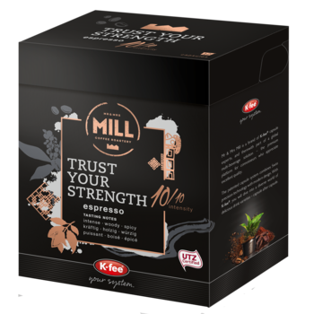 Capsule cafea Mr&Mrs Mill compatibile Beanz Cafe Trust your Strength, 12 buc, 93 gr