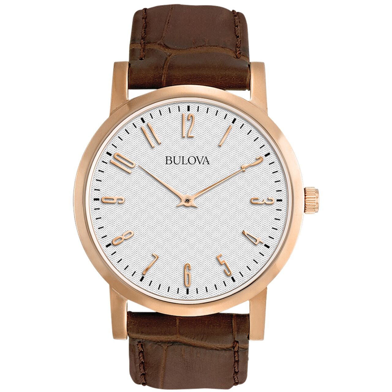Ceas unisex Bulova 97A106 Klassik, 38mm, 3ATM, Auriu