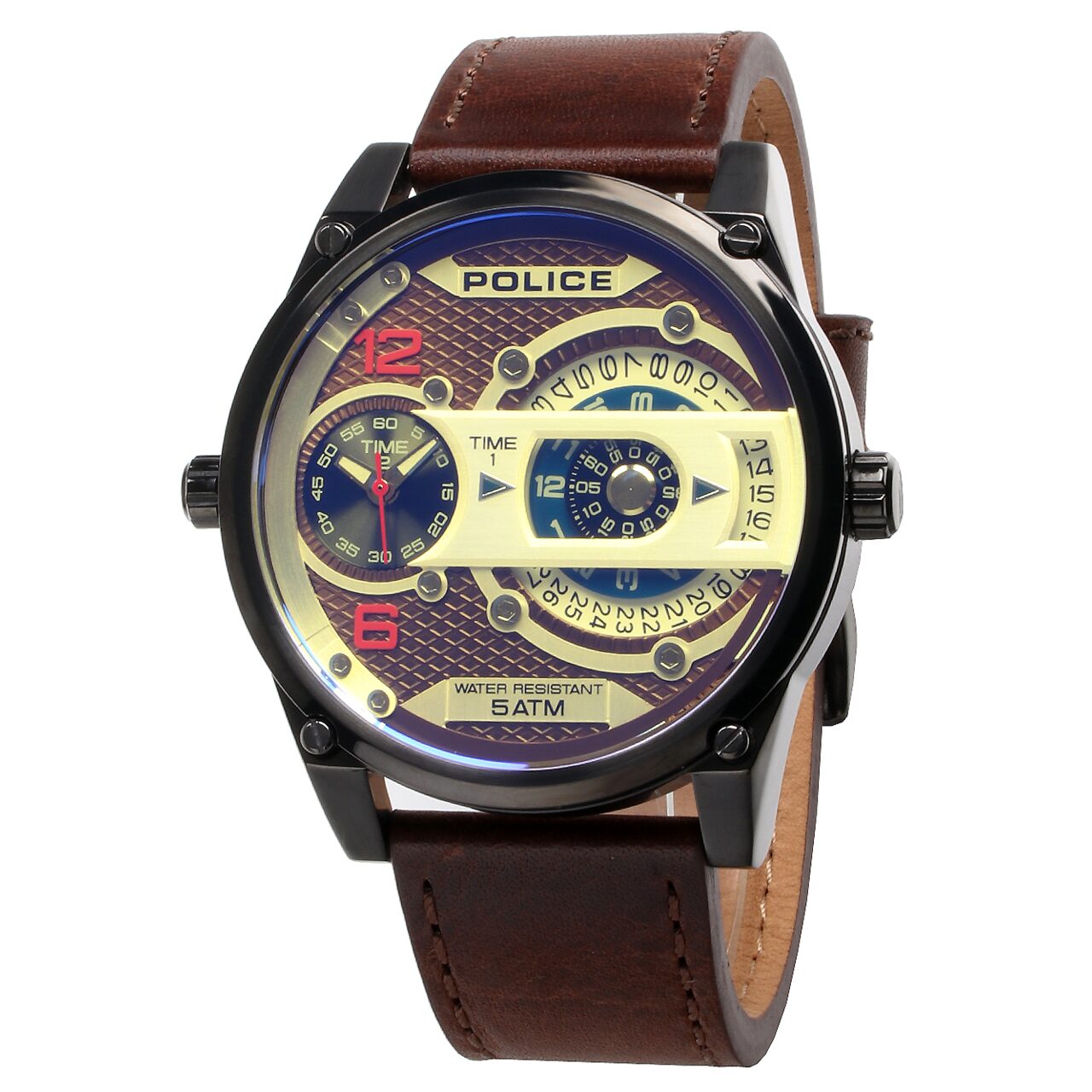 Ceas barbatesc Police PL14835JSU.12 D-Jay Multifunctii 51mm 5ATM