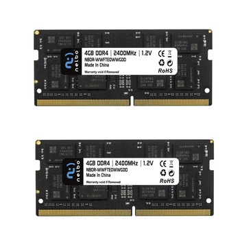Imagini NELBO RAM-DDR4-2X4GB-SODIMM-NELBO - Compara Preturi | 3CHEAPS