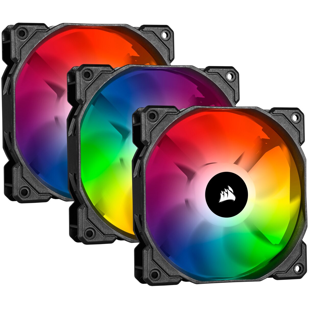 Pachet Ventilatoare Corsair iCUE SP120 RGB PRO Performance, 120mm