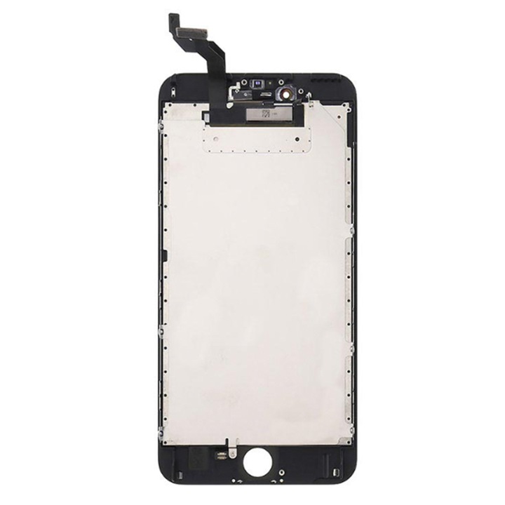 Kijelző érintőképernyős digitalizálóval és prémium minőségű üveggel Kompatibilis az Apple iPhone 6S Plus készülékkel, fekete