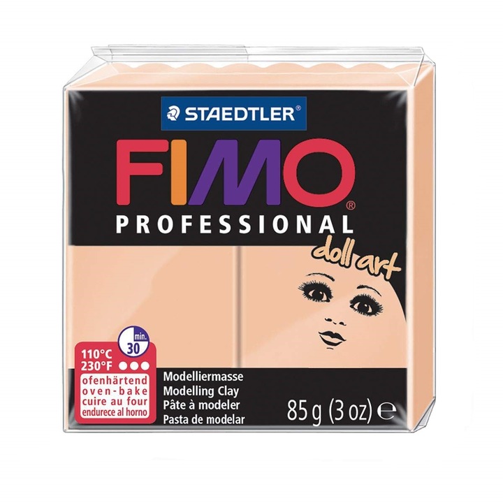 Pasta de modelaj FIMO Professional 85g Crem sampanie Professional Doll Art