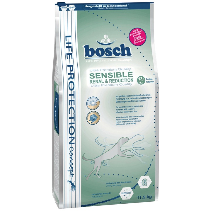 Суха храна за кучета Bosch Life Protection, Sensible Renal, 11,5 кг