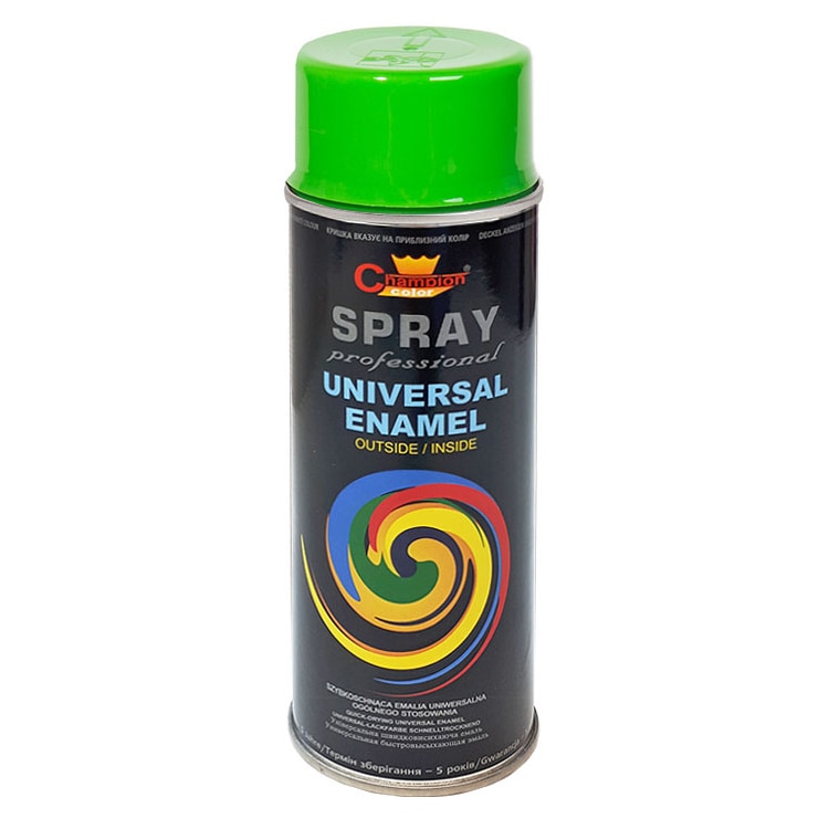 Spray vopsea Profesional CHAMPION RAL 6018 Verde 400ml