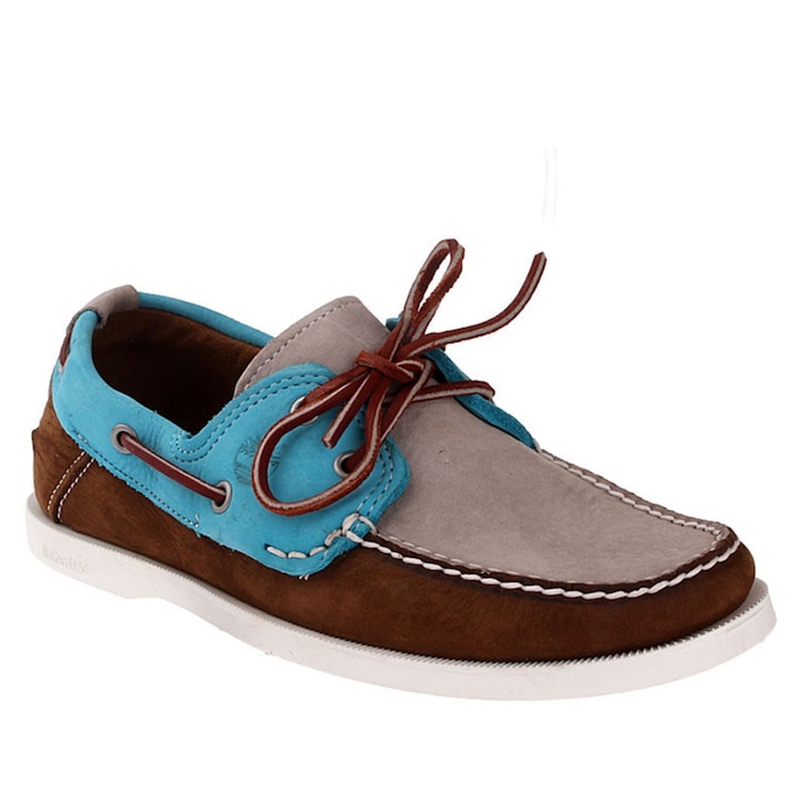 Pantofi barbati, Timberland, Piele naturala, Gri, 41