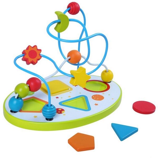 Labirint cu sortare de cuburi 1024 ecotoys