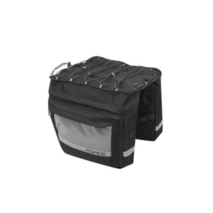 Geanta pentru bicicleta Noem Force, 2x18 l, Negru