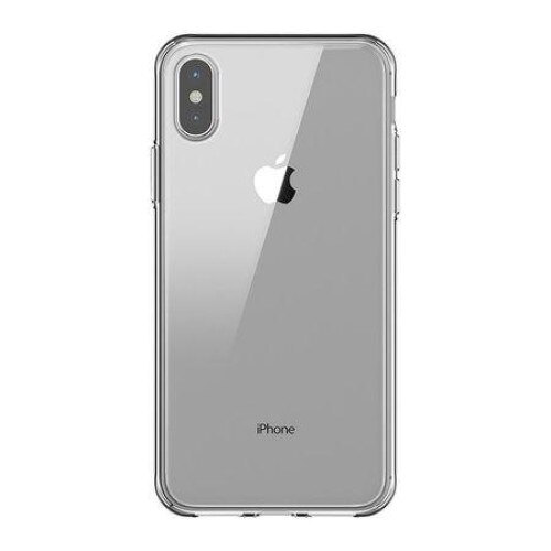 Husa silicon Apple iPhone XS Max, Transparenta,Tpu, Antisoc, Viceversa