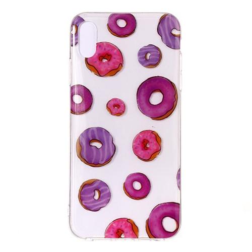Husa silicon Apple iPhone X, Apple iPhone XS model Donuts,Tpu, Antisoc, Viceversa Multicolor
