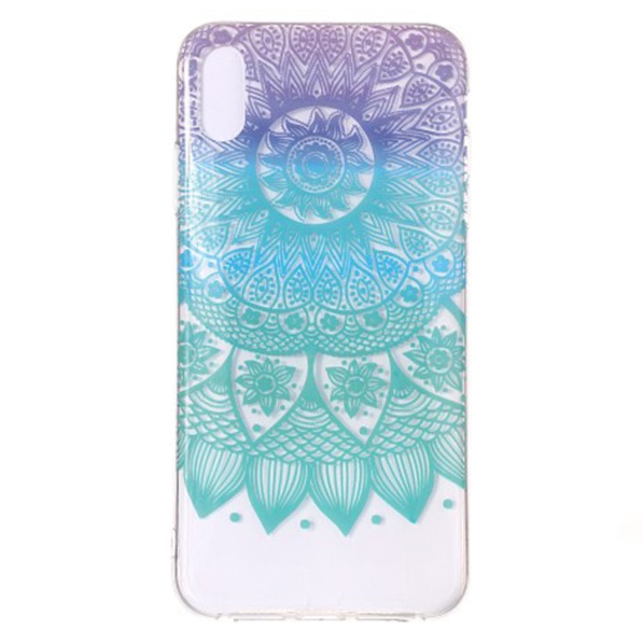 Szilikon tok kompatibilis az Apple iPhone X-el / kompatibilis az Apple iPhone XS modellel Neon Dreamcatcher, Tpu, ütésálló, Viceversa
