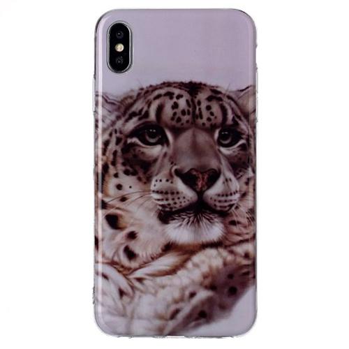 Husa silicon Apple iPhone X, Apple iPhone XS model Leopard,Tpu, Antisoc, Viceversa Multicolor