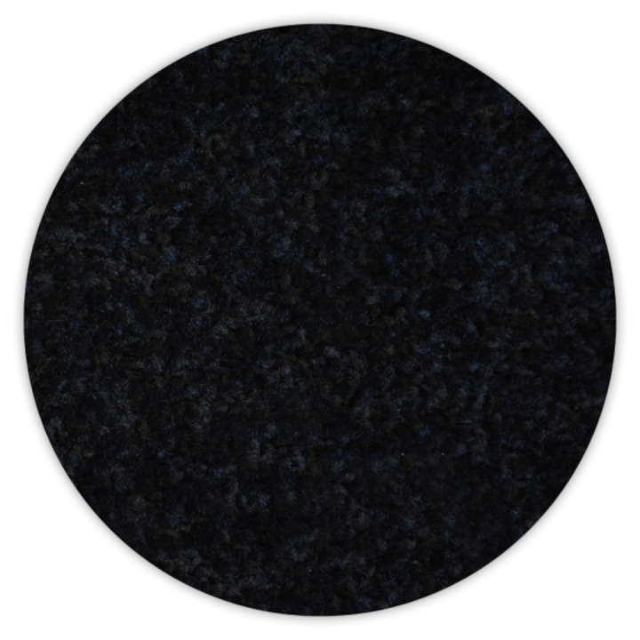 Dywany Łuszczów Trendy szőnyeg kör 159 fekete, kerék 150 cm