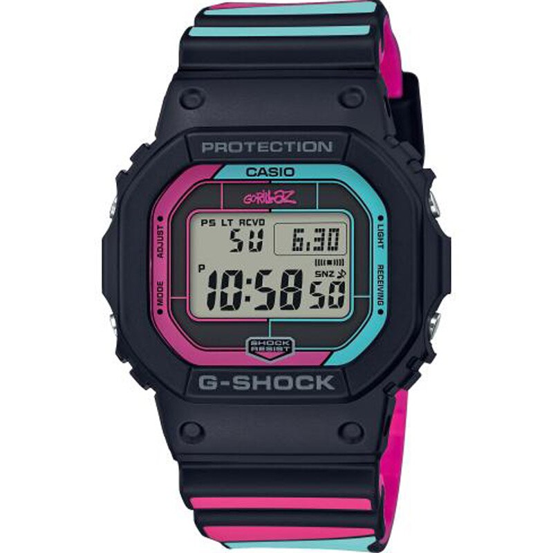 Casio G Shock Gorillaz Limited Edition férfi karóra GW Casio G Shock New Era Limited Edition férfi karóra DW 5600NE