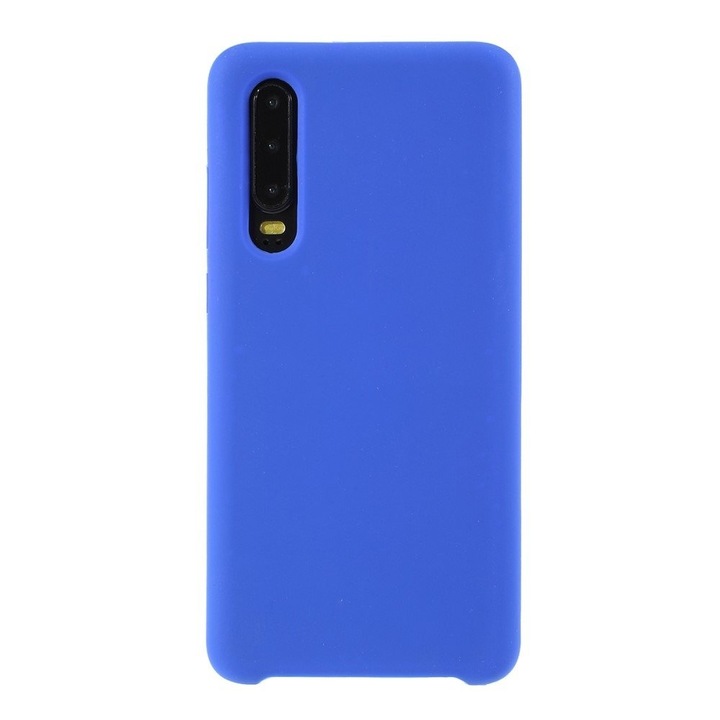 Husa Huawei P30 Lite Silicone Case Albastra
