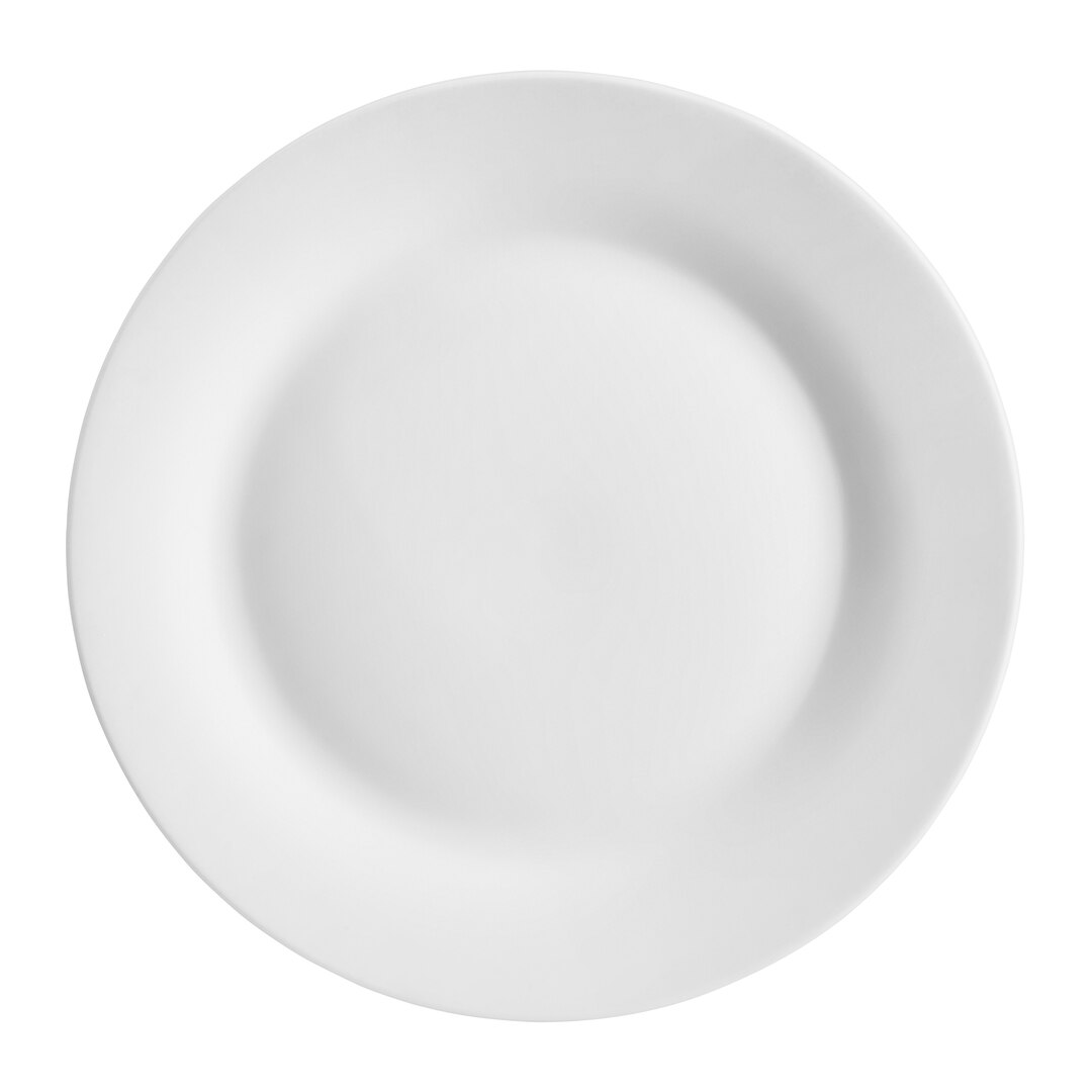 Farfurie plata, Domotti, Basic White, 23 cm