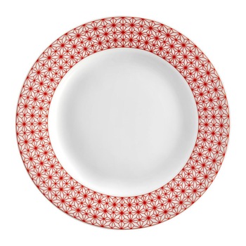Farfurie plata, Ambition, Rosu, Galaxy, 23.5 cm Farfurie plata, Ambition, Rosu, Galaxy, 23.5 cm