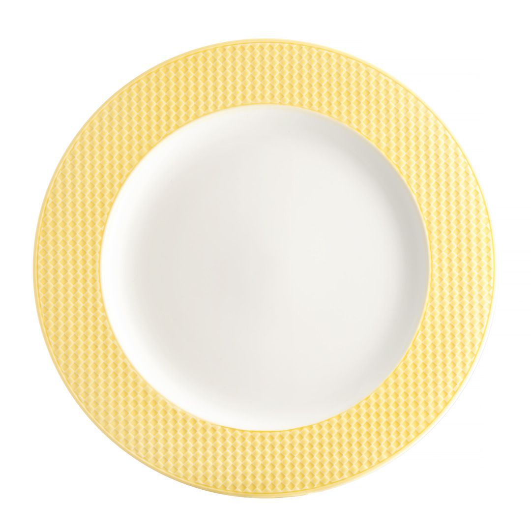 Farfurie desert, Ambition, Galben, 21.5 cm