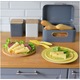 Farfurie plata 27.5cm, galben, portelan, Ambition Nordic