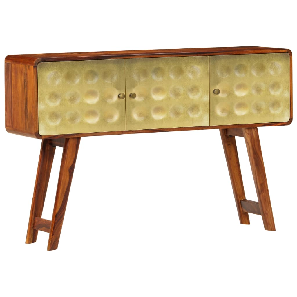Comoda, vidaXL, 120 x 30 x 80 cm, Lemn palisandru, Maro