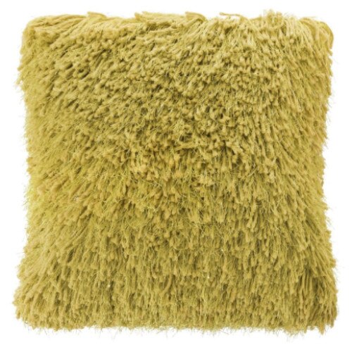 Perna decorativa galben mustar, 45 x45 cm