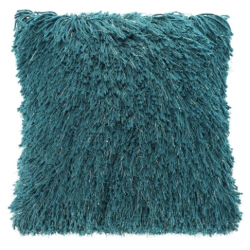 Perna decorativa turcoaz, 45 x45 cm