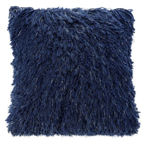 Perna decorativa bleumarin, 45 x45 cm