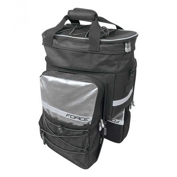 Geanta pentru roti FORCE LATGE, Negru 20 L Geanta pentru roti FORCE LATGE, Negru 20 L