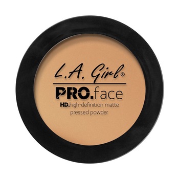 Pudra compacta LA Girl PRO Face Pressed Powder Medium Beige, 7 g Pudra compacta LA Girl PRO Face Pressed Powder Medium Beige, 7 g