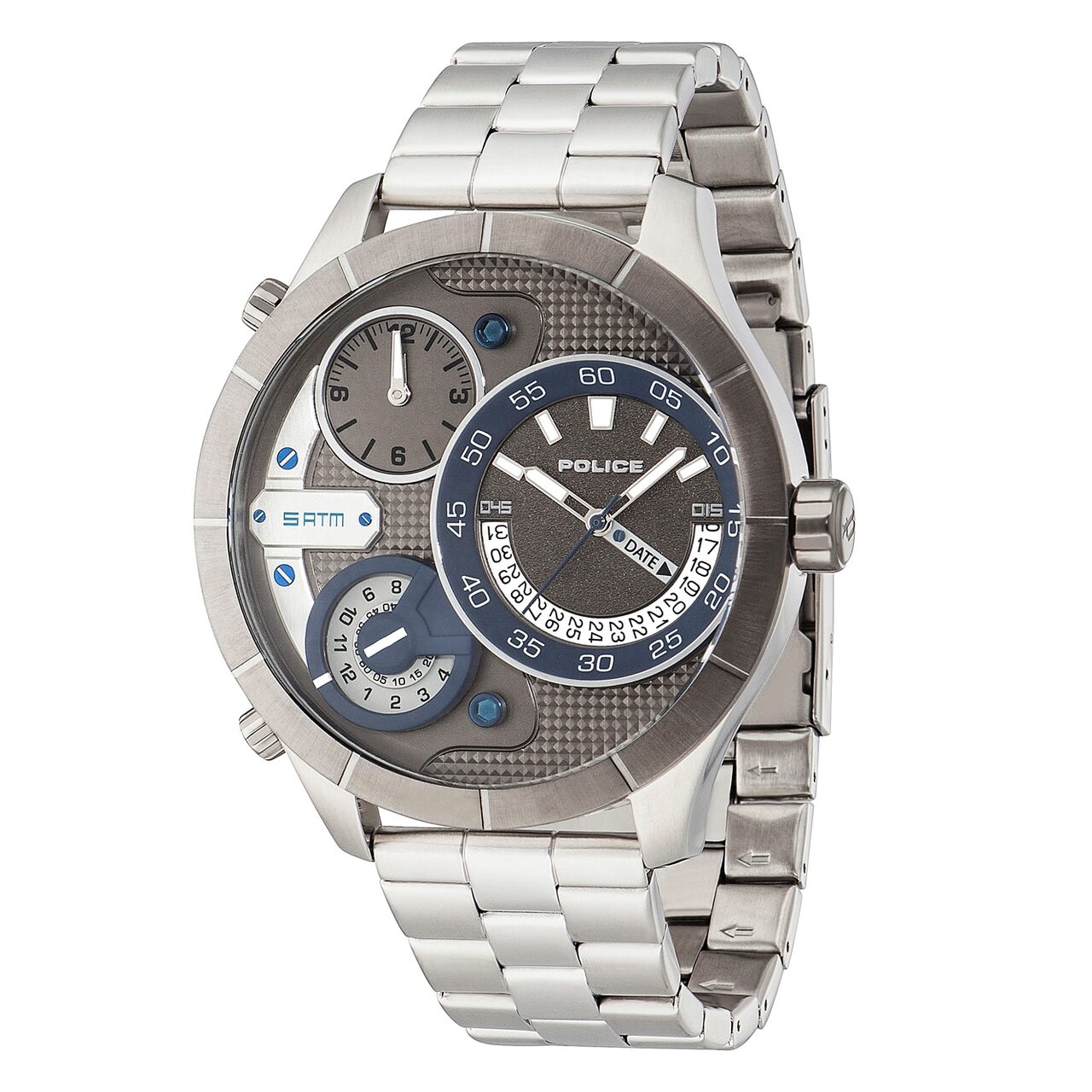 Ceas barbatesc Police PL14638XSTU/61M Bushmaster 52mm 5ATM