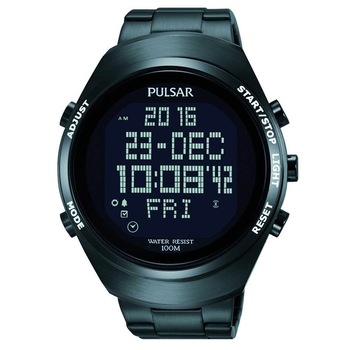Ceas barbati Pulsar PQ2057X1, Digital-Chrono 46mm, 10ATM, Negru Ceas barbati Pulsar PQ2057X1, Digital-Chrono 46mm, 10ATM, Negru