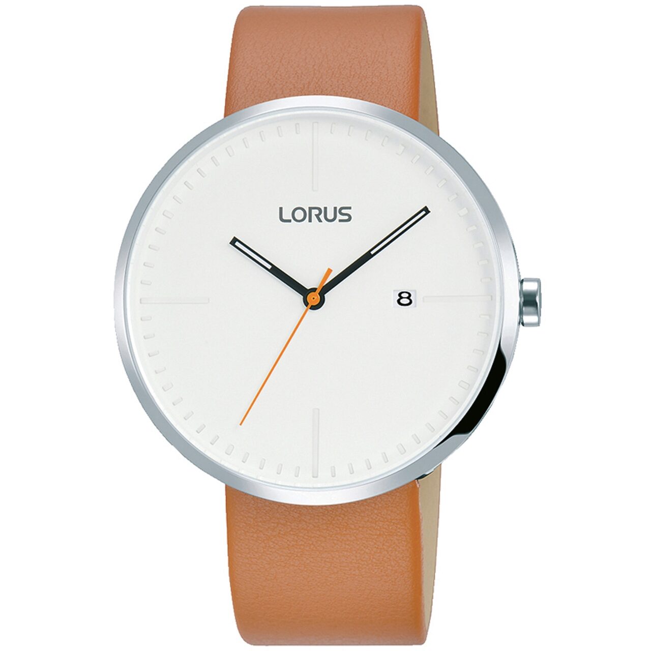 Ceas barbatesc Lorus RH901JX9, 42mm, 5ATM, Argintiu