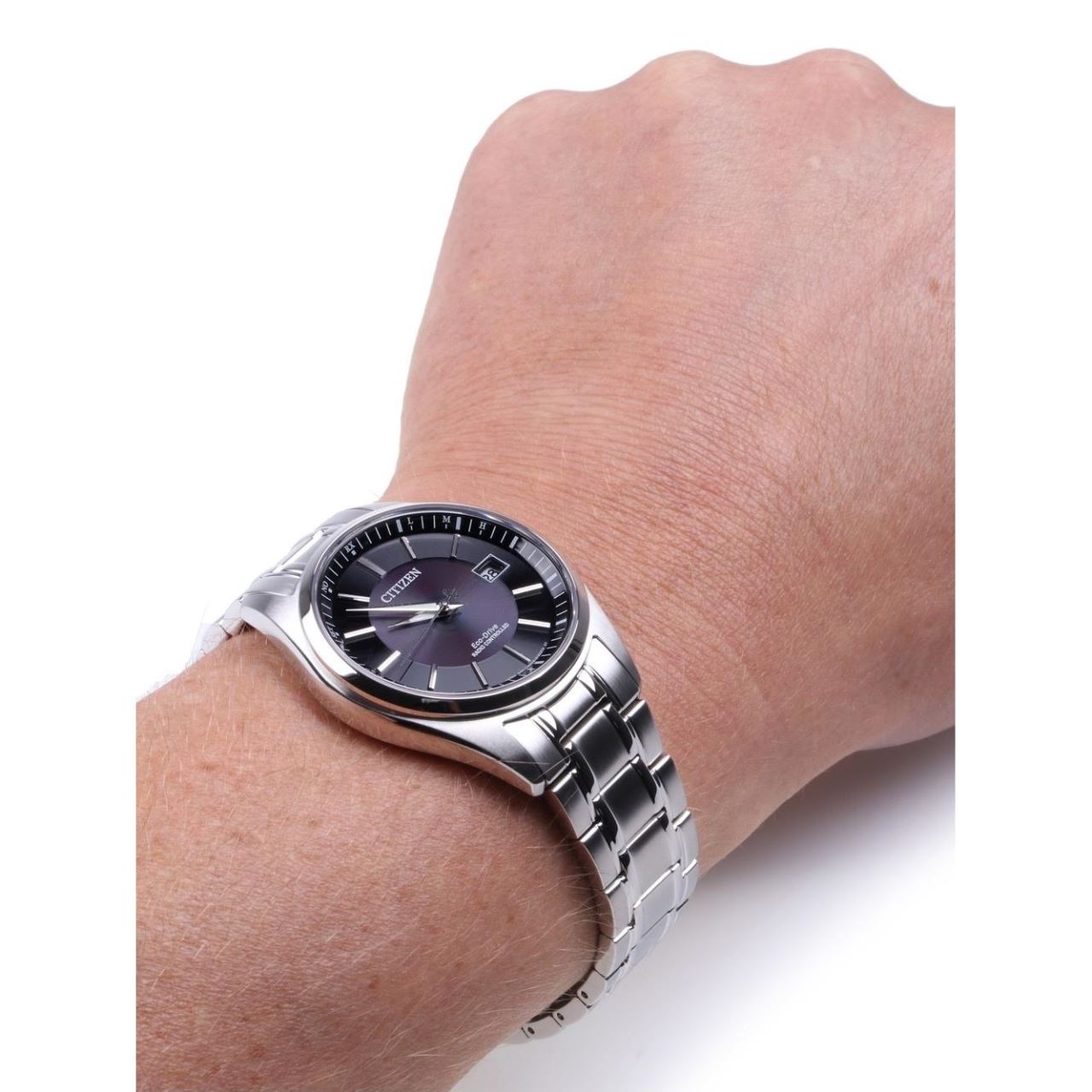 Ceas barbatesc Citizen AS2050-87E Eco-Drive Radio Controlat 39mm, 10ATM,  Argintiu - eMAG.ro