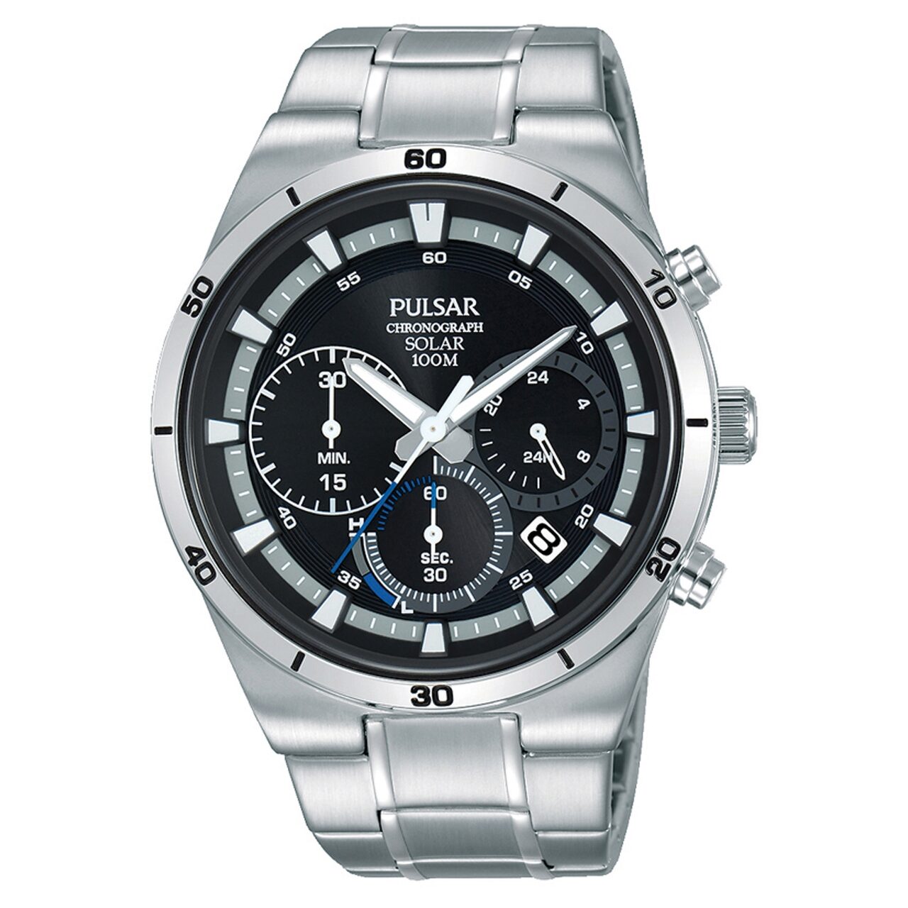 Ceas barbatesc Pulsar PZ5039X1 Solar Chrono 44mm 10ATM