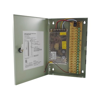 Sursa de alimentare SMPS 12V 15A-18C, 18 canale, 15 A Sursa de alimentare SMPS 12V 15A-18C, 18 canale, 15 A