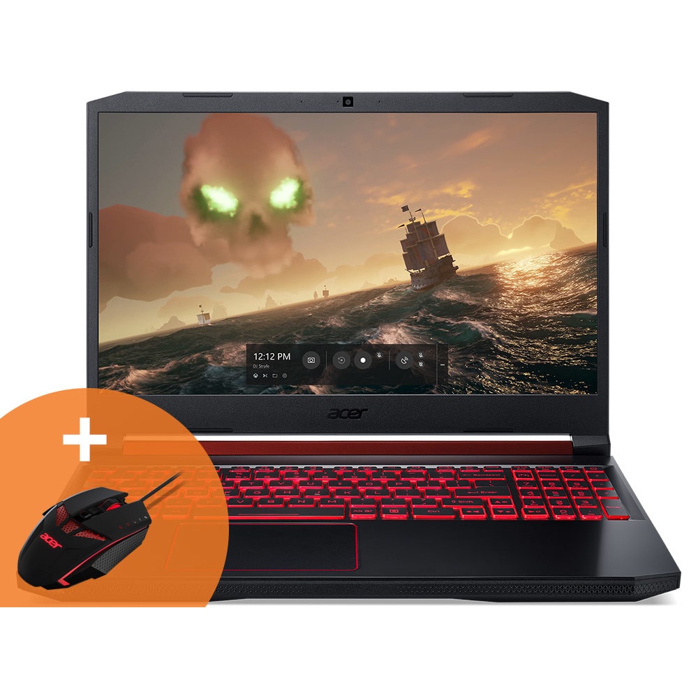 Лаптоп Acer Nitro AN515-43-R5TY с AMD Ryzen 3750H